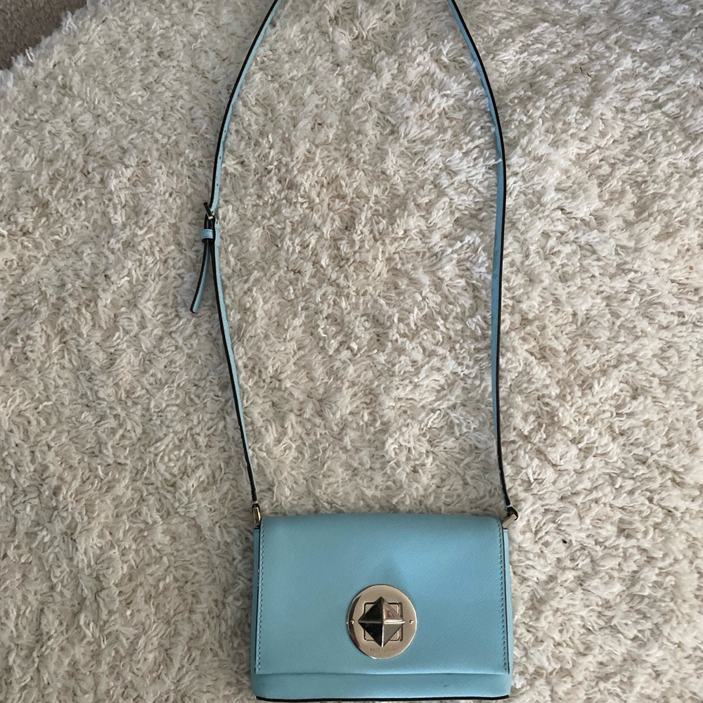 Blue Kate Spade crossbody